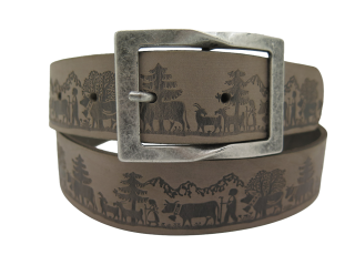 Ledergurt Branding Alpsommer 40mm (11065/72-40)